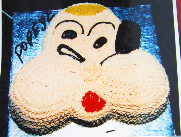Order Popeye the sailor man Cake Online in Noida, Delhi NCR | Kingdom of Cakes
