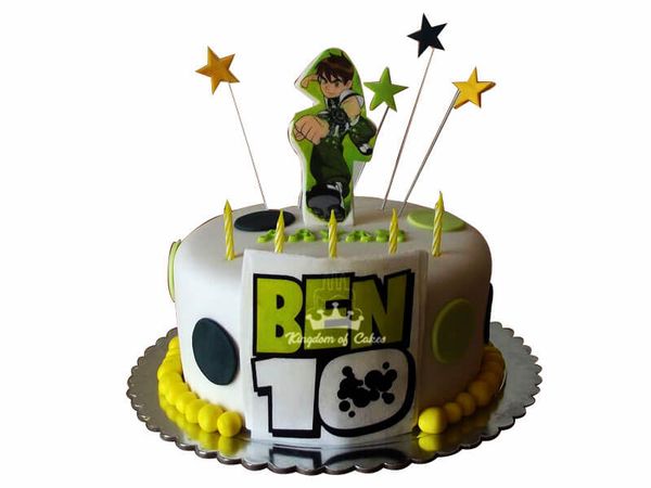 Order Ben10 Superpowers Cake Online in Noida, Delhi NCR | Kingdom of Cakes