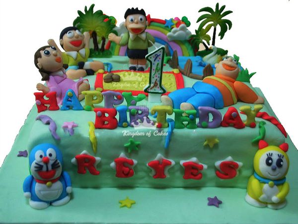 4.7-11.6cm Anime Doraemon Nobita Nobi Q Version PVC Action Figures Car Cake  Decoration Model Dolls Toys Kids Birthday Gifts - AliExpress