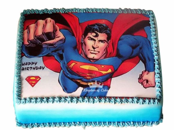 Superman Cake: Order Online Superman Birthday Cakes