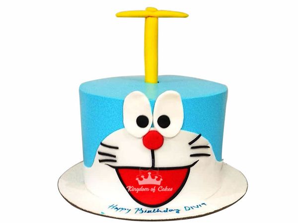Order Doraemon Design Cake Online Same day Delivery Kanpur