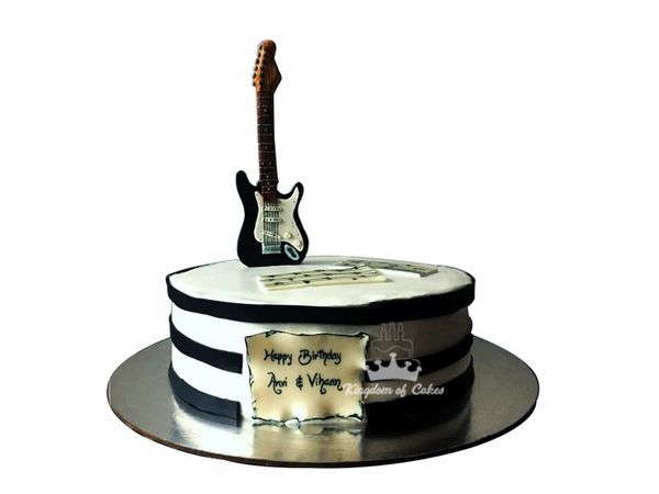 DIY Set of 9 Letters Happy birthday Cake Topper Cake Guitar Party  Decorations by ZHENGYE - Shop Online for Kitchen in New Zealand