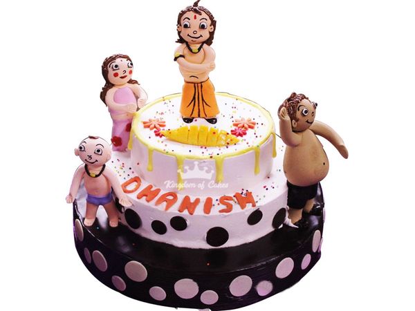 Order Summer fun with Chhota Bheem Cake Online in Noida, Delhi NCR |  Kingdom of Cakes