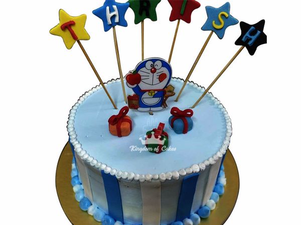 Doraemon Cake - Buy Doraemon Birthday Cream Cake Online in Delhi NCR