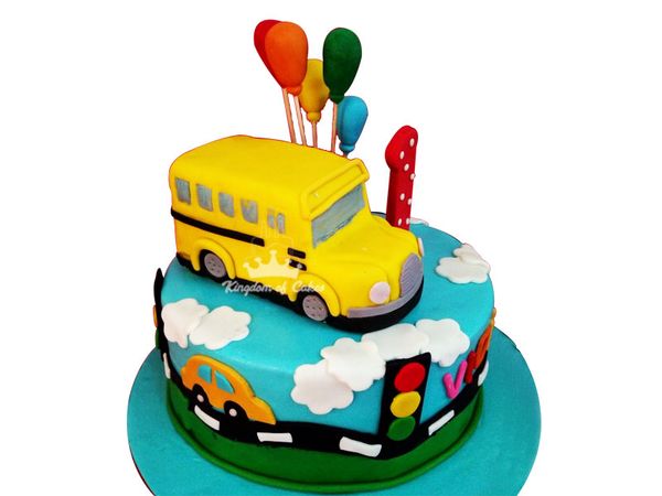 Double-decker Bus Shape Cake Stand BUS Cupcake Holder Ice Cream Cart Kids  Birthday Dessert Tables Party Decor | Lazada.vn